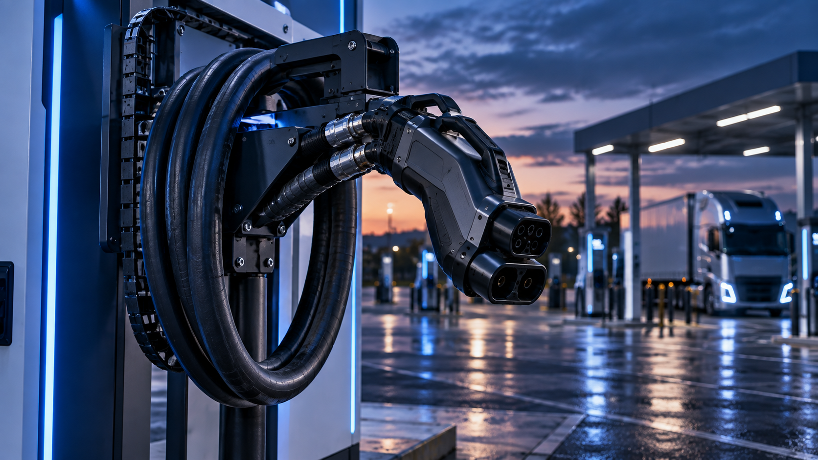 Europe's megawatt charging cables are rated for double the power anyone plugs into them