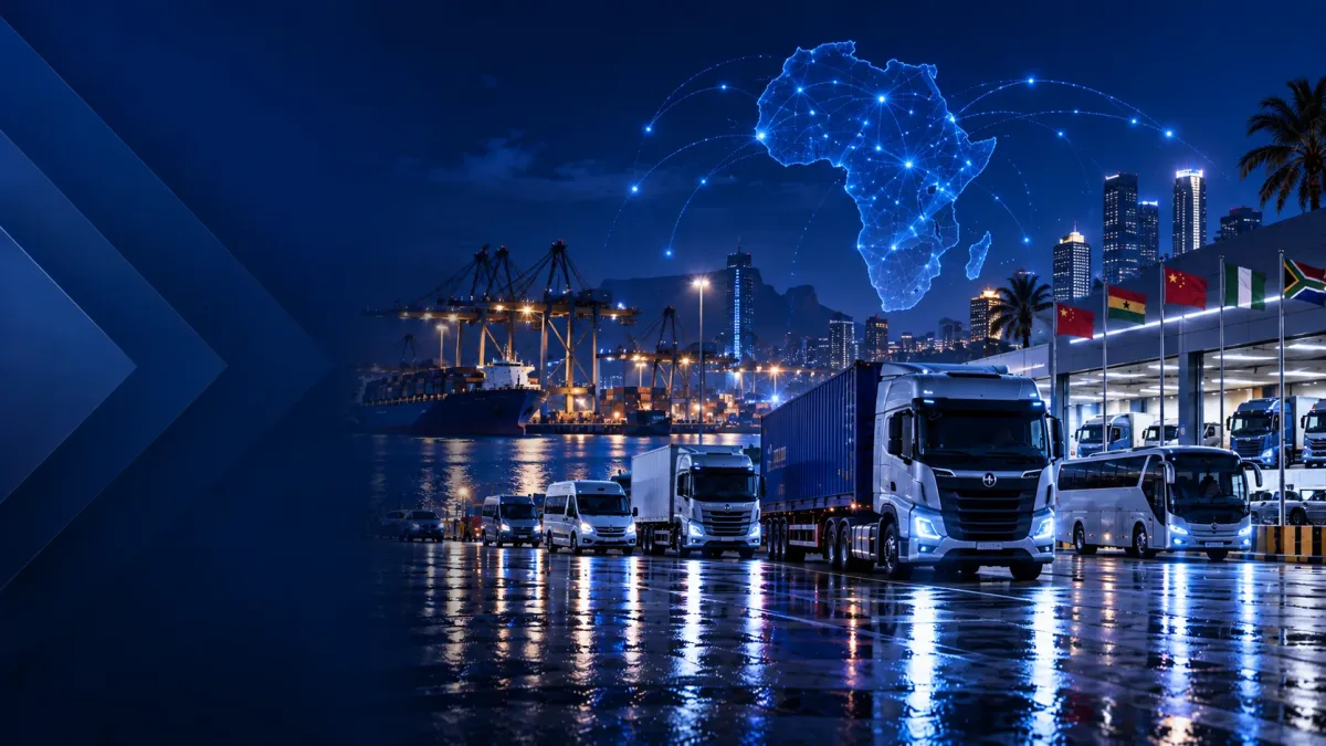 Africa Chinese Commercial Vehicle Market Size, Share & Forecast 2026–2031 — Cover
