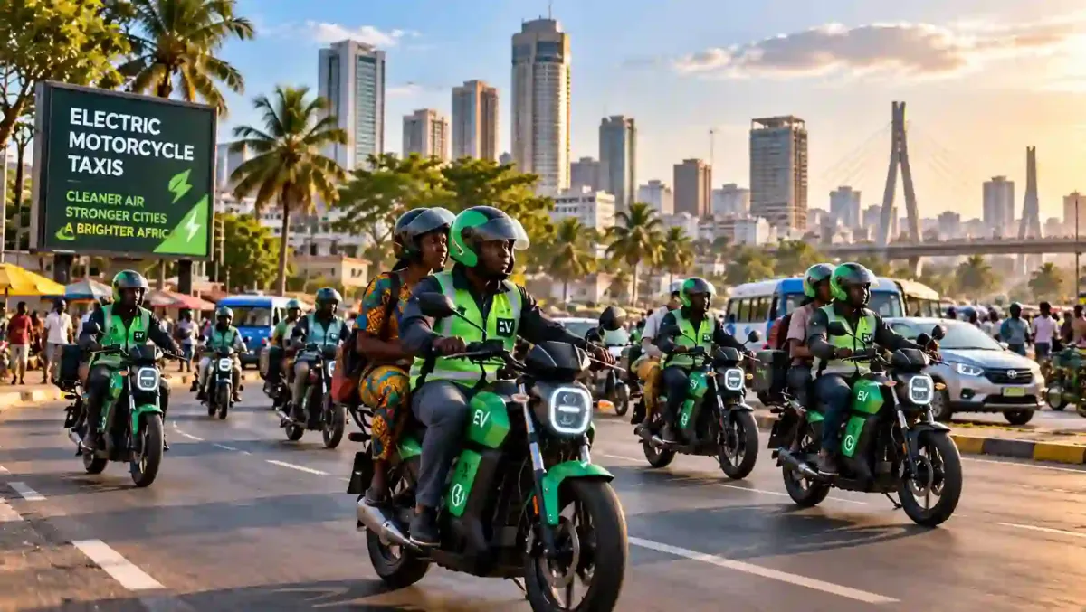 Africa Electric Motorcycle Taxi Market Size, Share & Forecast 2026 – 2030 — Cover