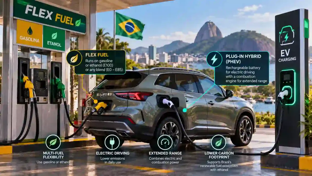Brazil Plug-in Hybrid Flex Vehicle Market Size, Share & Forecast 2026 – 2030 — Cover