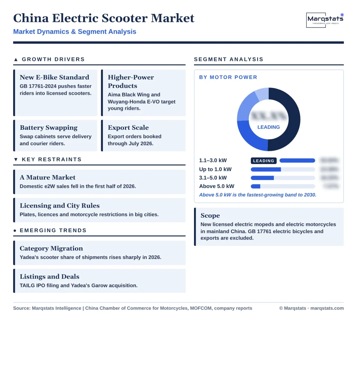 China Electric Scooter Market Dynamics Segment Analysis Infographic 20261020
