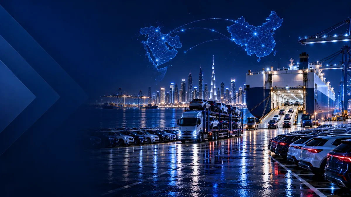China–Middle East Finished Vehicle Logistics Market Size, Share & Forecast 2026–2030 — Cover