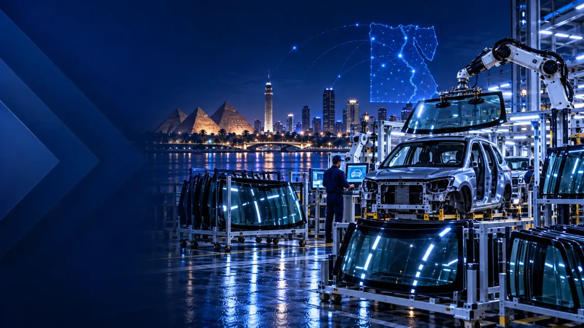 Egypt Automotive Glass Manufacturing Market Size, Share & Forecast 2026–2030 — Cover
