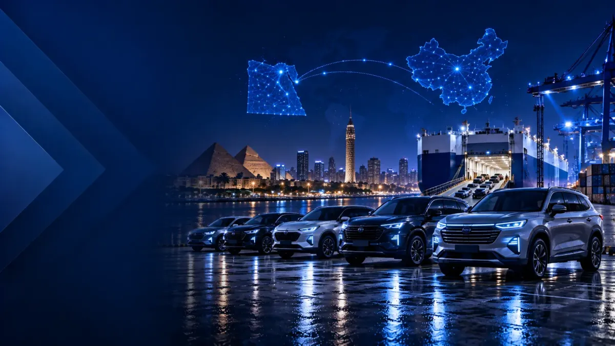 Egypt Chinese Automotive Brands Market Size, Share & Forecast 2026–2030 — Cover