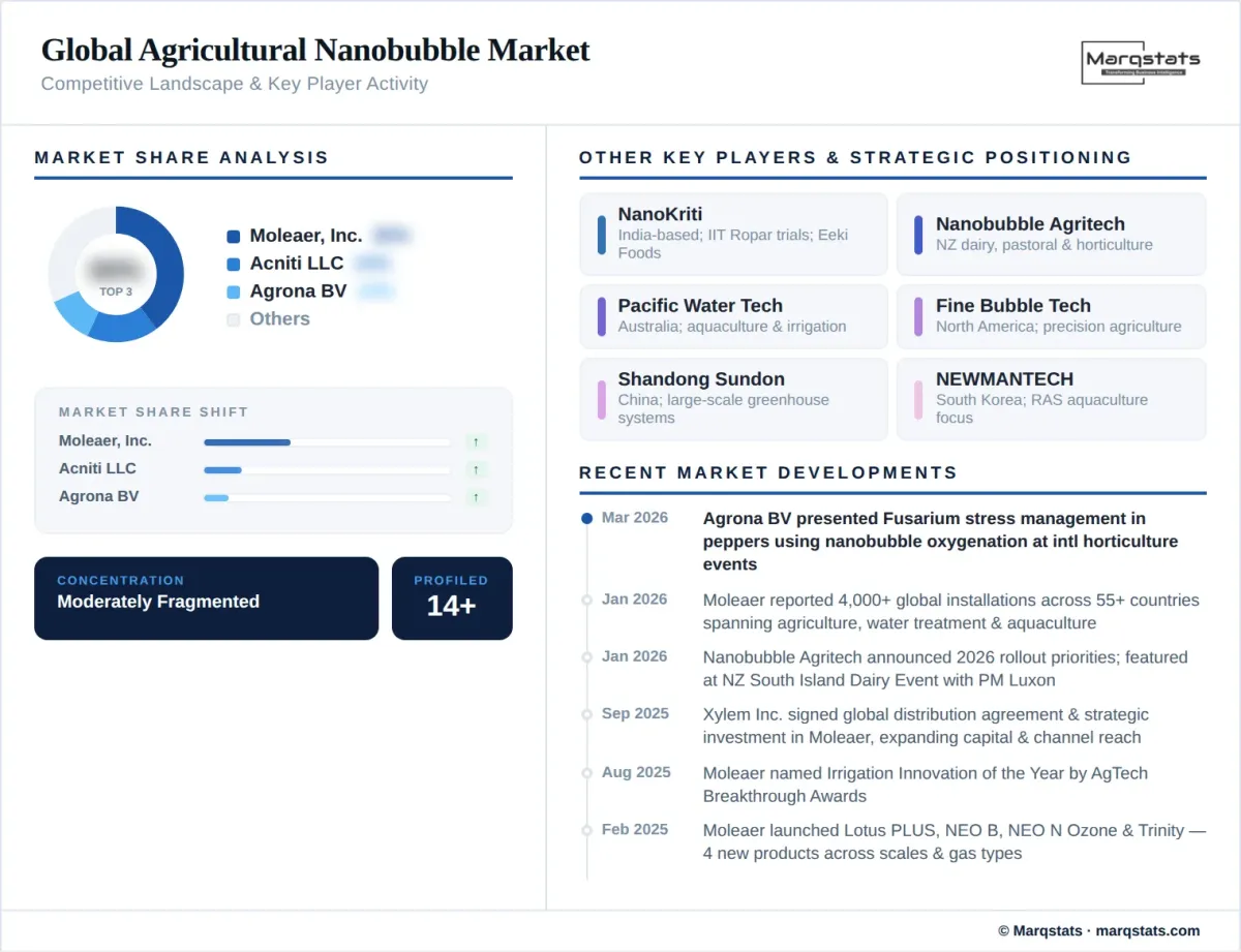 Competitive landscape illustration