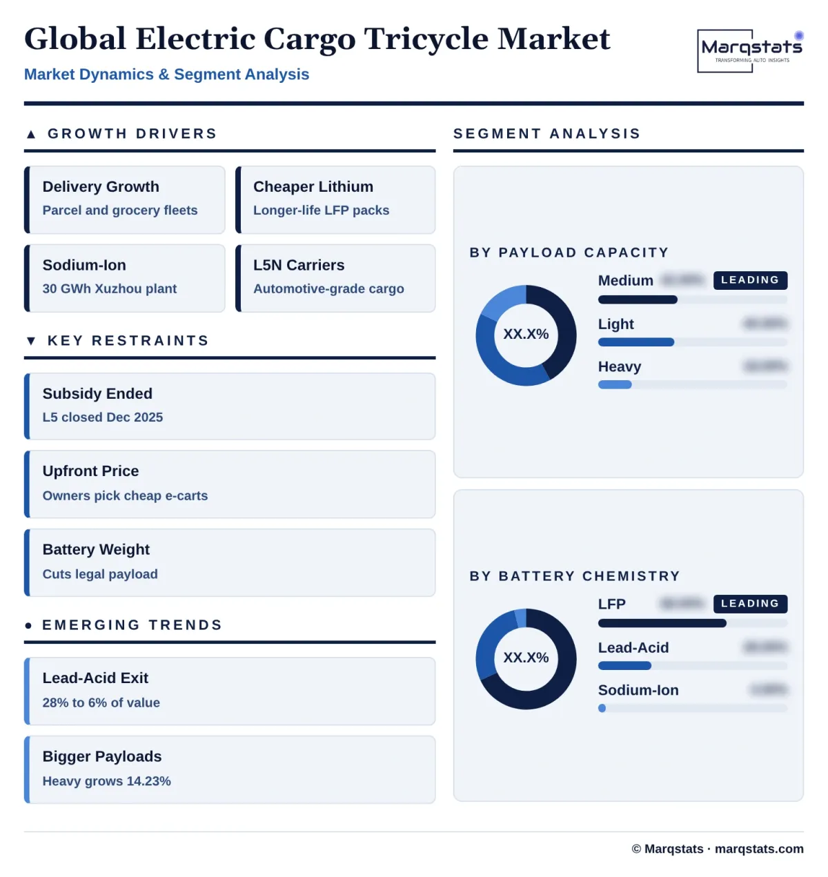 Global Electric Cargo Tricycle Market Dynamics Segment Analysis Infographic 20261022140000