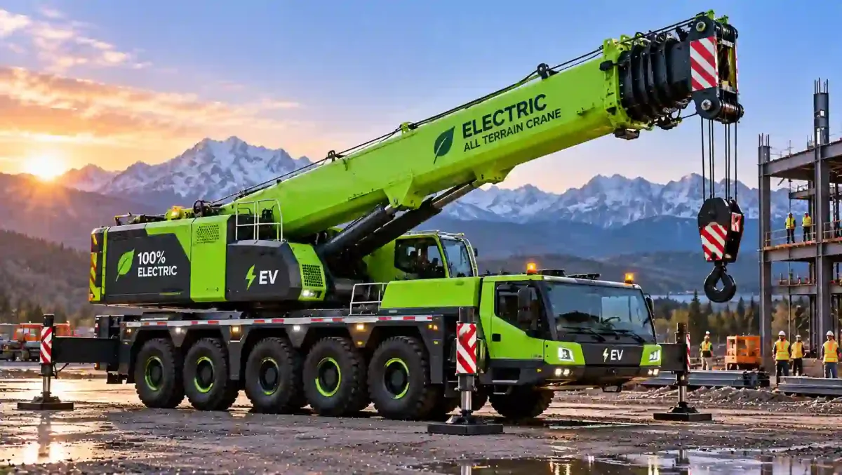 Global Electric Mobile and All-Terrain Crane Market Size, Share & Forecast 2026 – 2030 — Cover