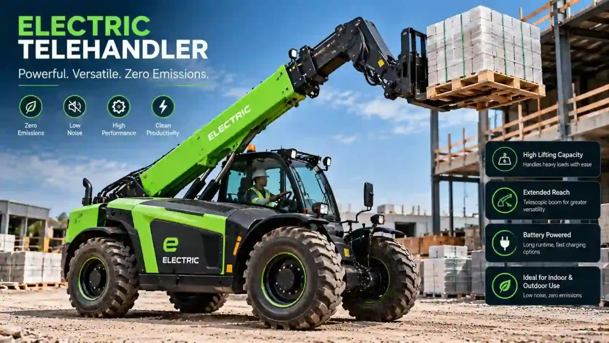 Global Electric Telehandler Market Size, Share & Forecast 2026 – 2030 — Cover