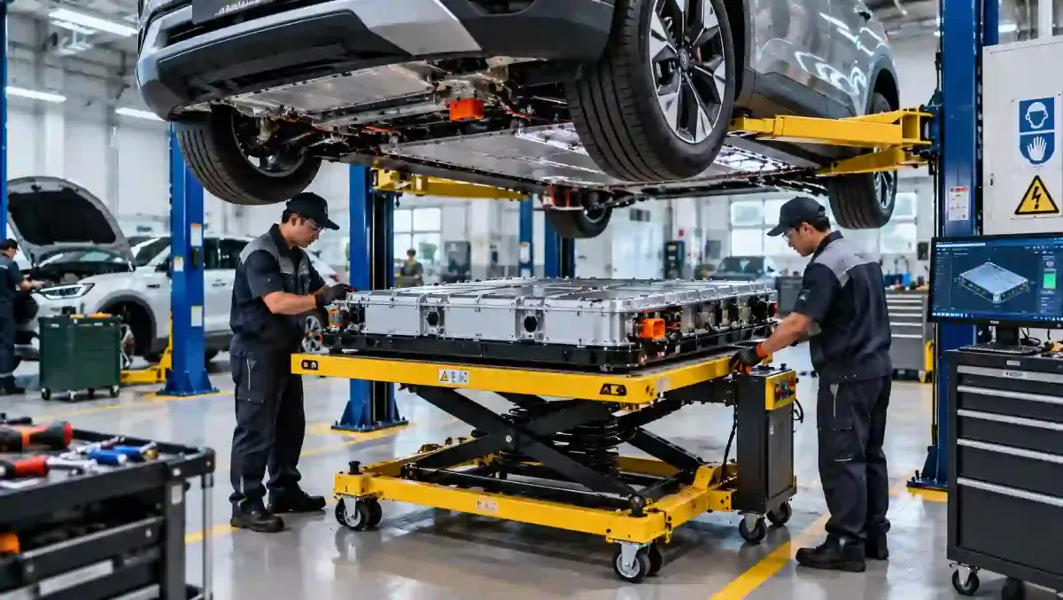 Global EV Battery Lift Table Market Size, Share & Forecast 2026 – 2030 — Cover