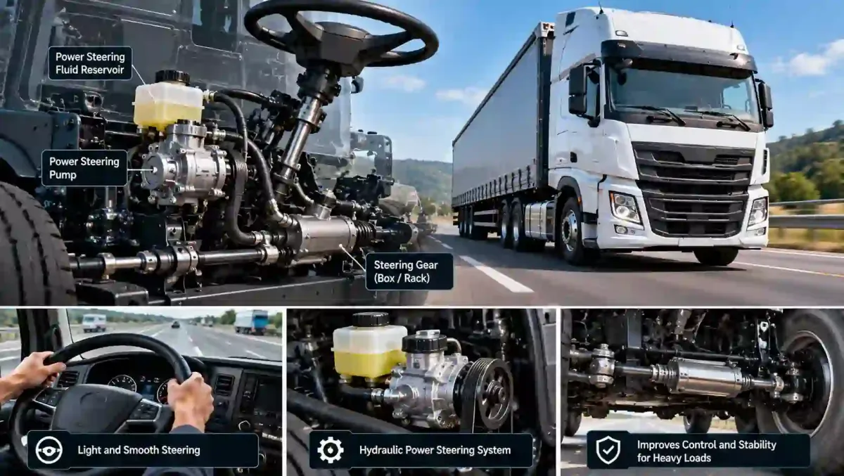 Powerpoint World Statistics Heavy Truck Electric Power Steering Market | Marqstats