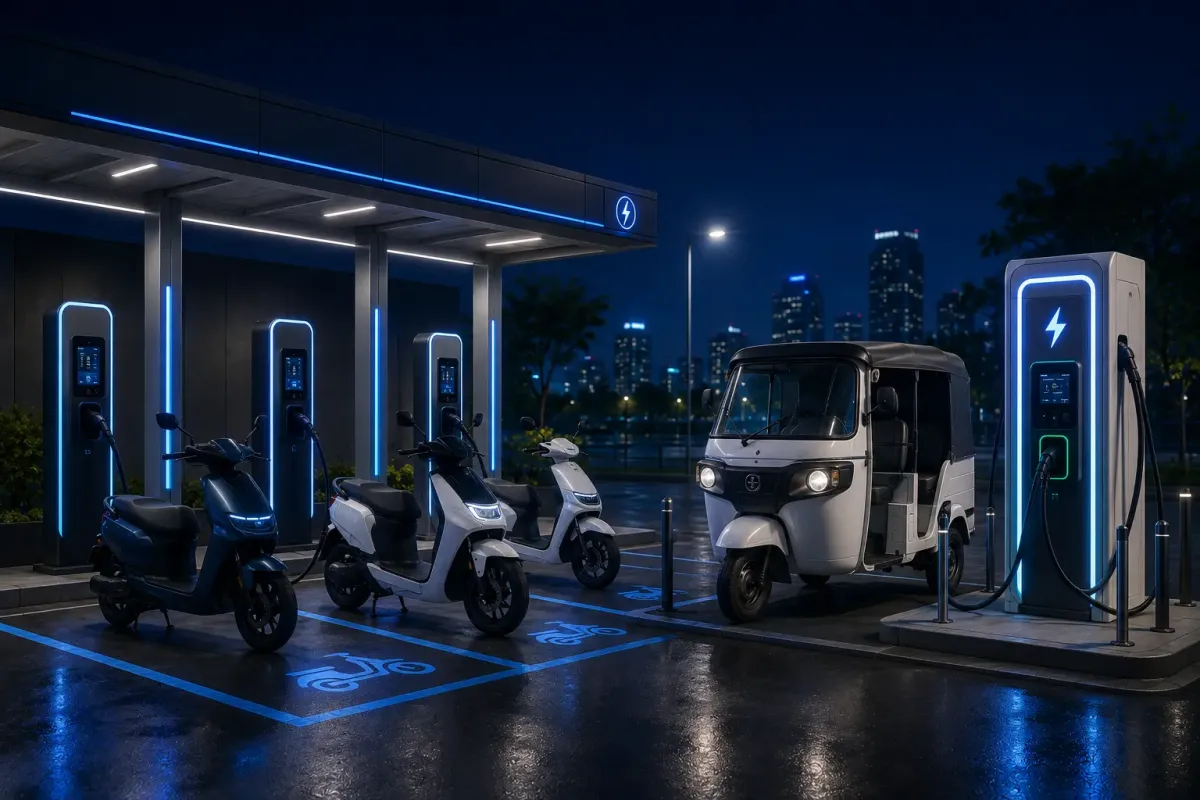 India Electric 2W and 3W Fast Charging Equipment Market Report, 2026–2030 — Cover