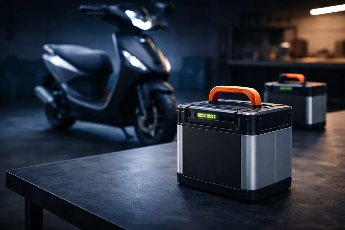 India Electric Two-Wheeler Battery Market