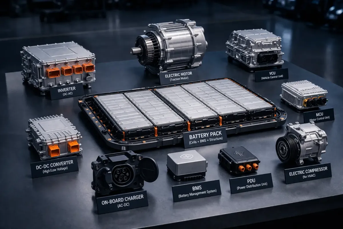 India Electric Vehicle Components Market Report 2025–2030 — Cover