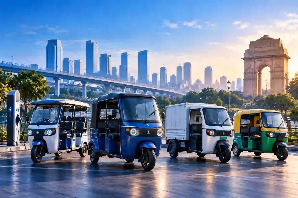 India Sodium-Ion Electric Three-Wheeler Battery Market Size, Share & Forecast 2026 – 2030 — Cover