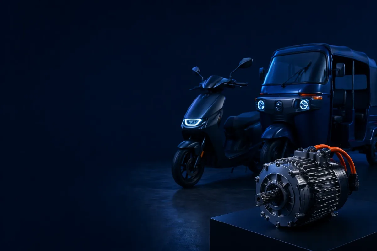 India Two-Wheeler and Three-Wheeler Motor Market Report 2026–2030 — Cover