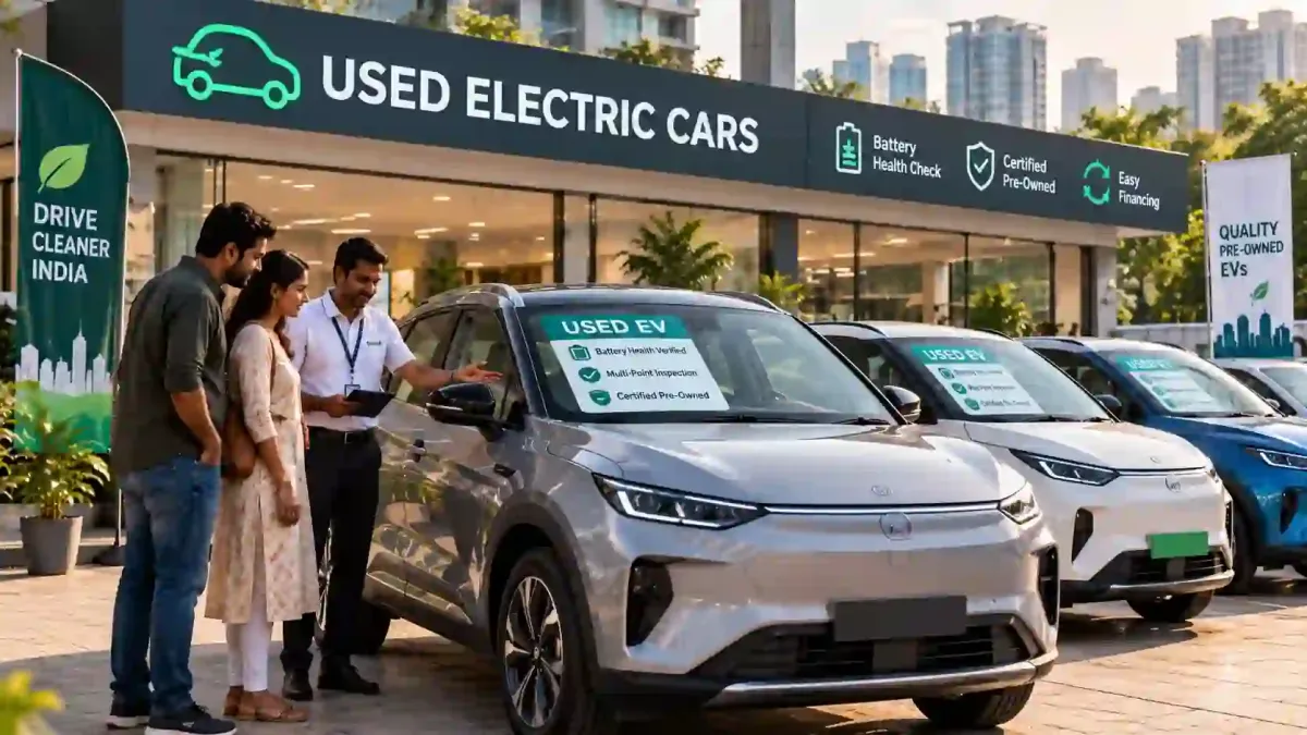 India Used Electric Car Market Size, Share & Forecast 2026 – 2030 — Cover