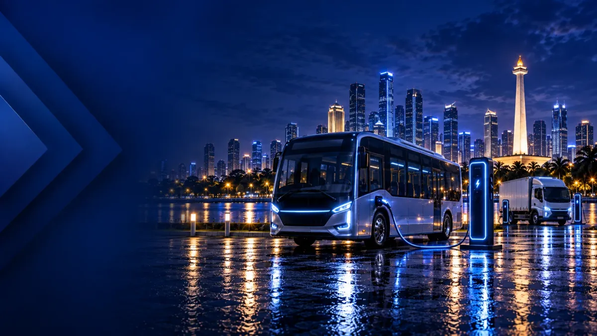 Indonesia Electric Commercial Vehicle Market Size, Share & Forecast 2026–2030 — Cover