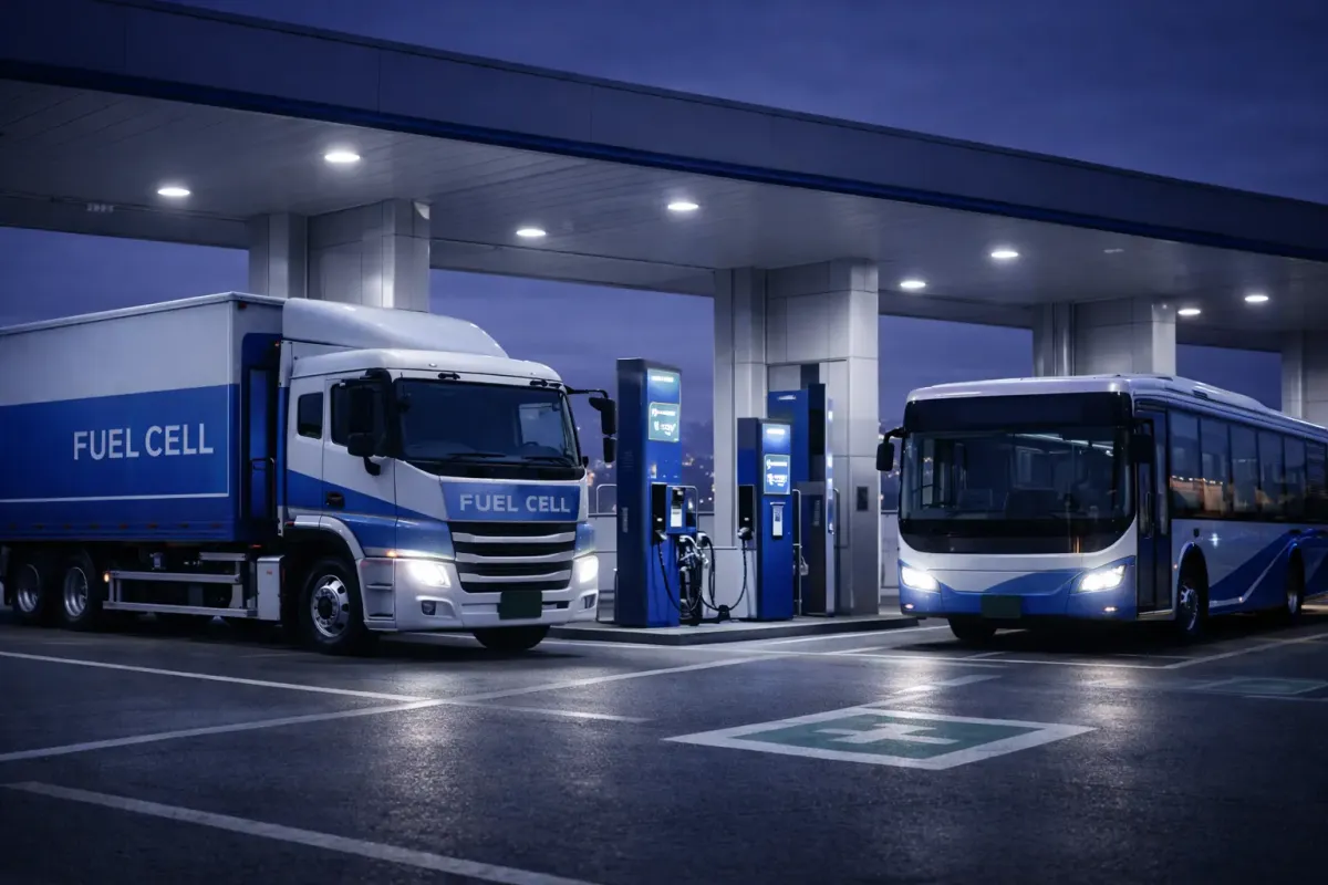 Japan Hydrogen Fuel Cell Trucks and Buses Market Report