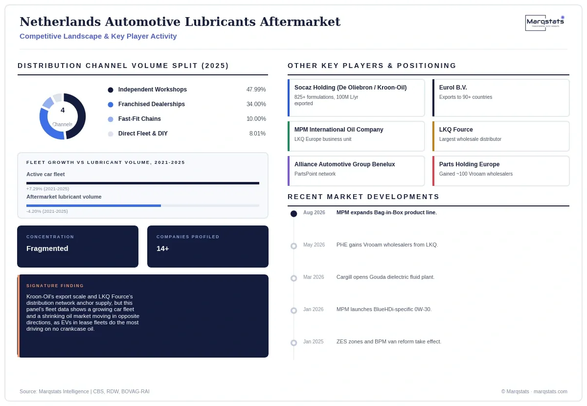 Netherlands Automotive Lubricants Aftermarket Competitive Landscape Infographic 20260928195247