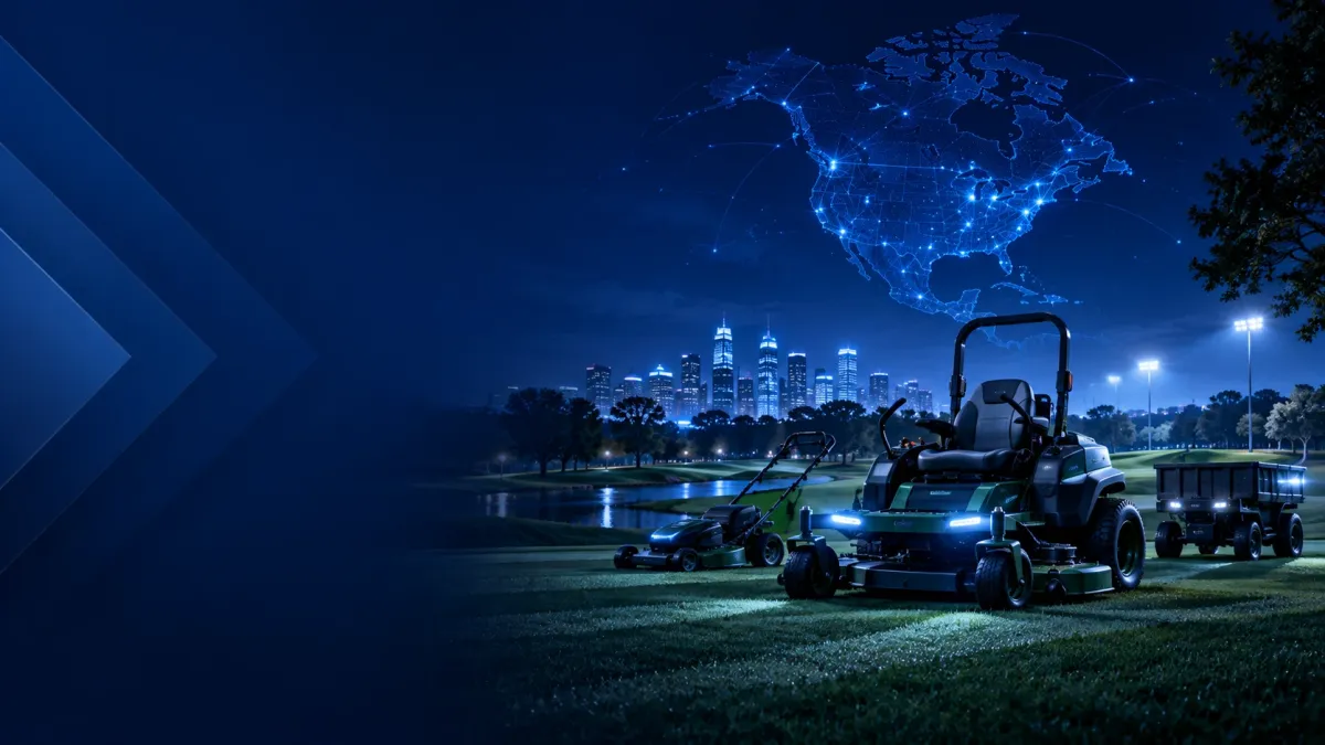 North America Electric Turf Equipment Market Size, Share & Forecast 2026-2030 — Cover