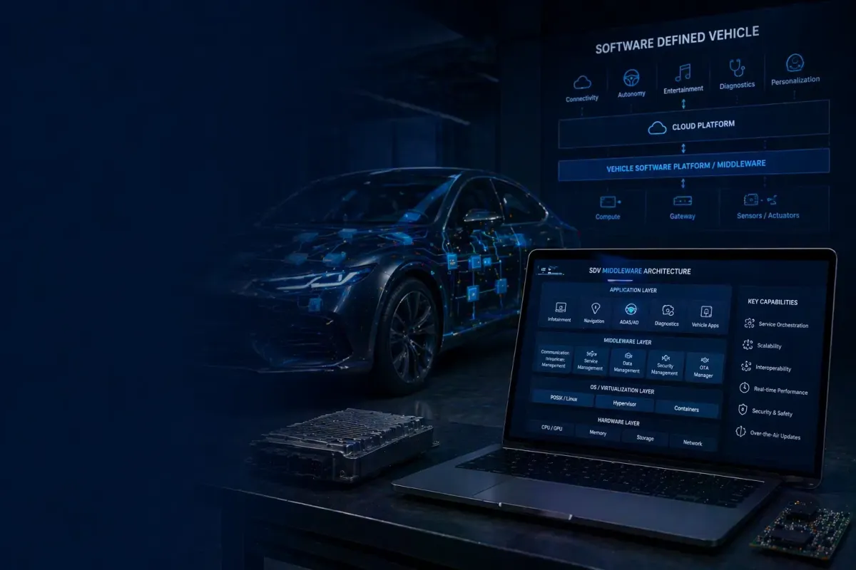SDV Middleware Market Report 2026–2030 — Cover