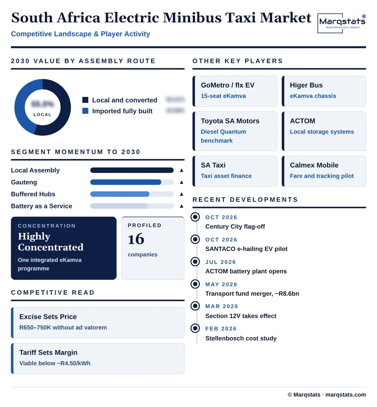 South Africa Electric Minibus Taxi Market Competitive Landscape Infographic 20261024191400