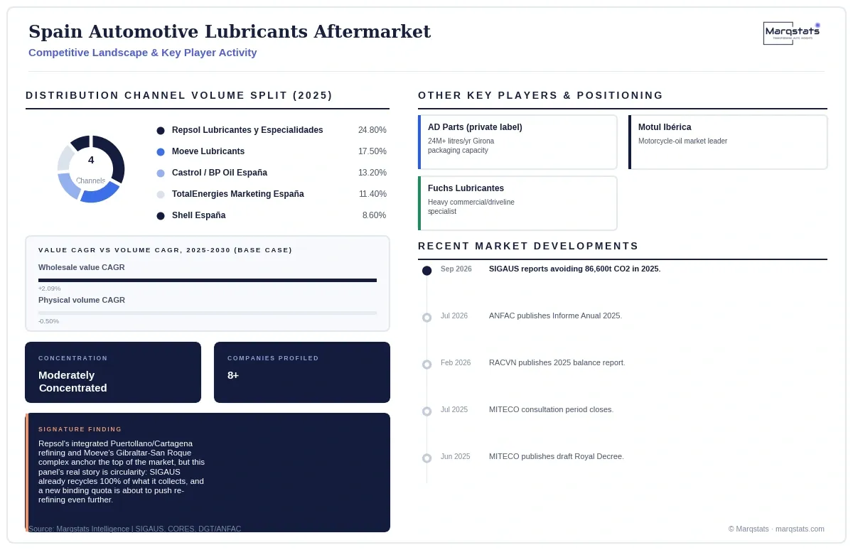 Spain Automotive Lubricants Aftermarket Competitive Landscape Infographic 20260929194424