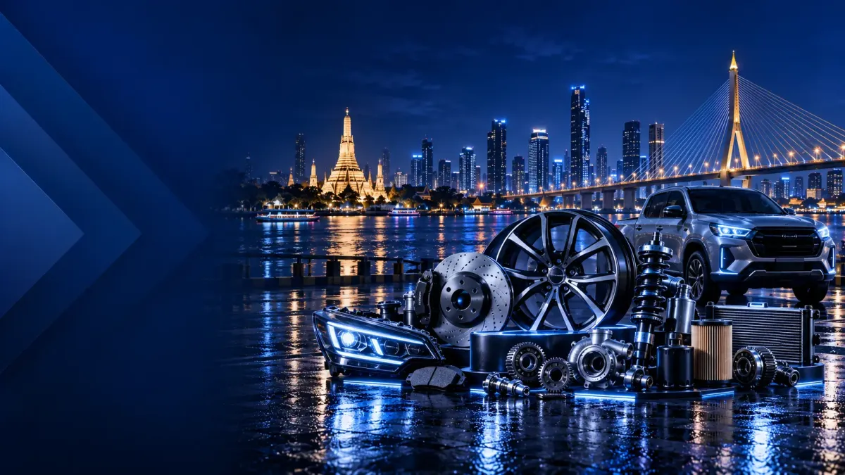 Thailand Auto Parts and Automotive Components Market Size, Share & Forecast 2026–2030 — Cover
