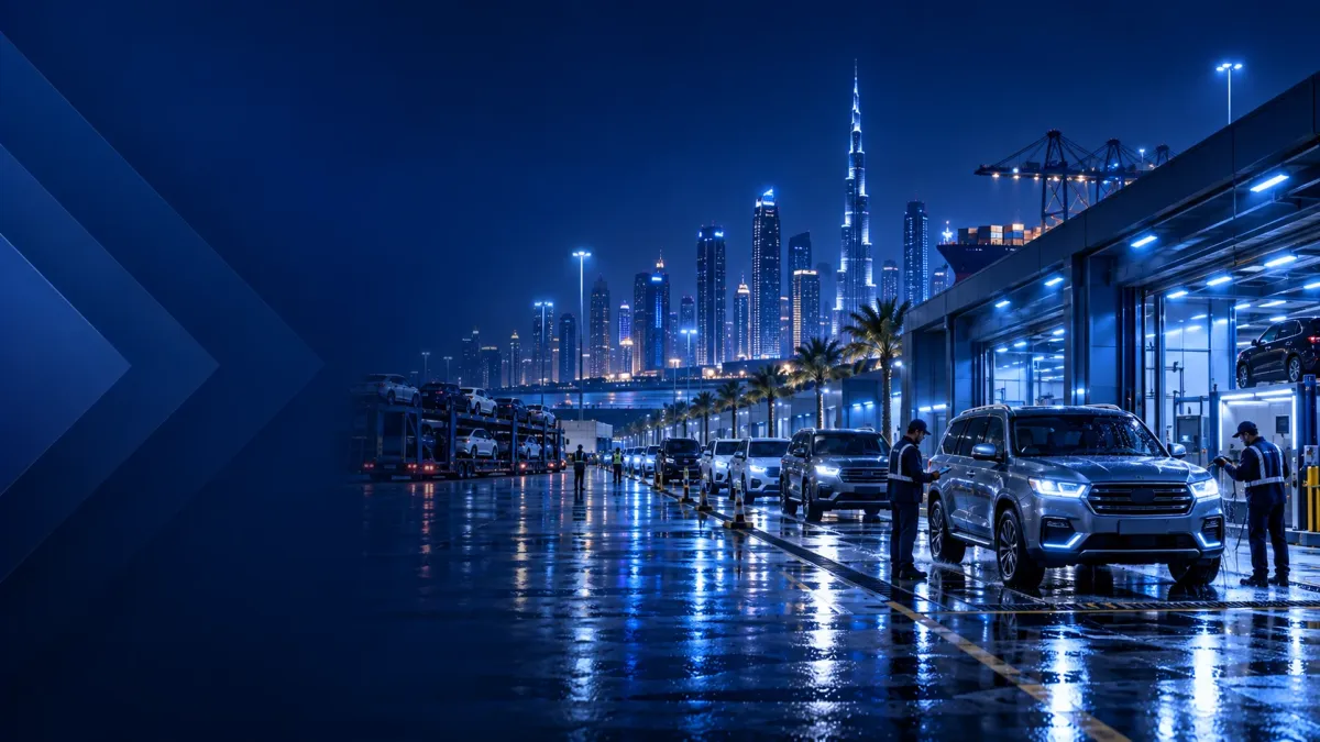 UAE Automotive Vehicle Processing Services Market Size, Share & Forecast 2026–2030 — Cover