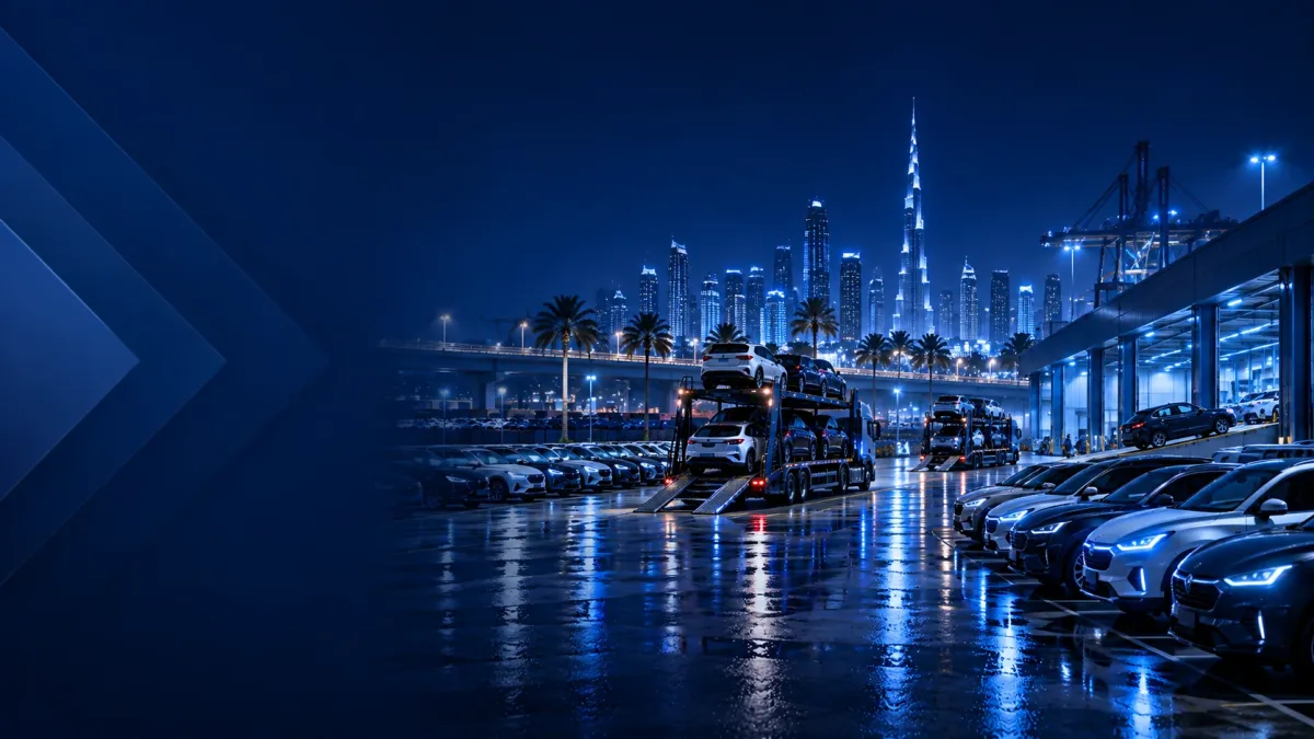 UAE Finished Vehicle Logistics Market Size, Share & Forecast 2026–2030 — Cover