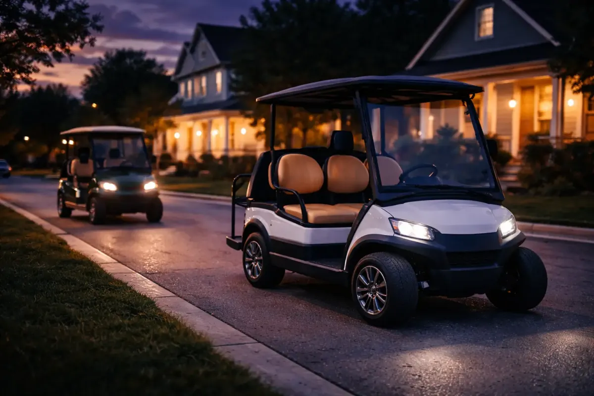 United States Neighborhood Electric Vehicle (NEV) & Low-Speed Vehicle Market Report 2026–2030 — Cover